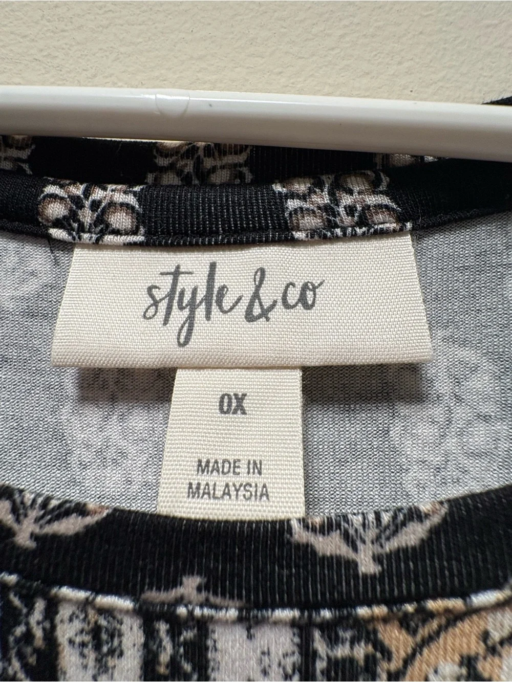 NWT Style & Co. Flip Flop Dress Plus Size 0X
